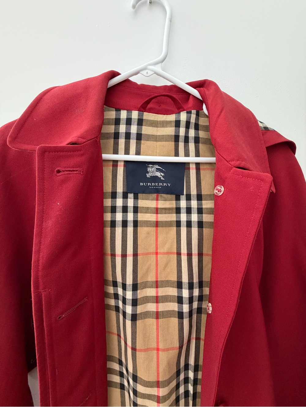 Burberry coat with hood - Picture 2 of 8